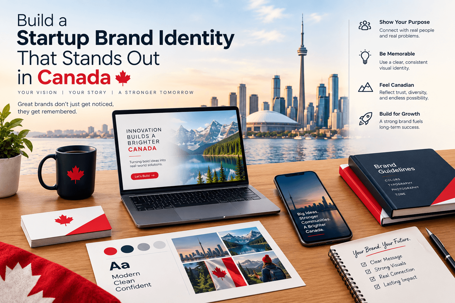Build a Startup Brand Identity That Stands Out in Canada